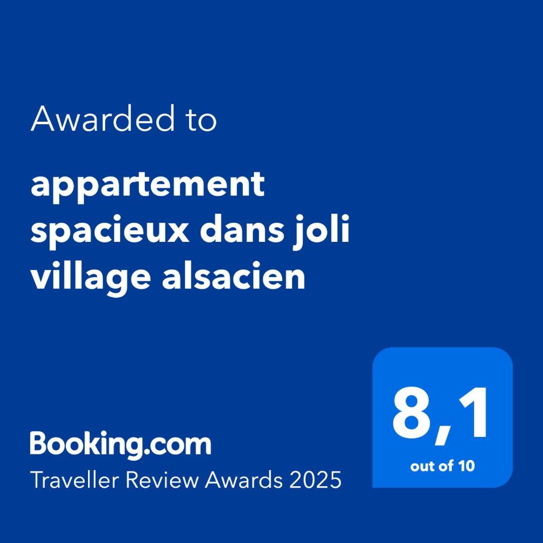 Appartement Spacieux Dans Joli Village Alsacien Chatenois  Luaran gambar